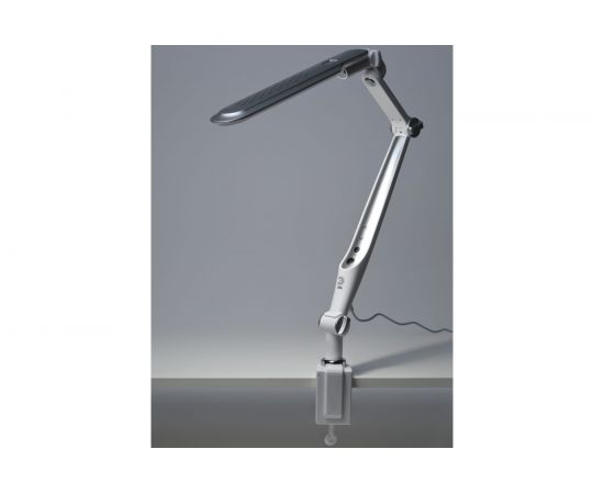 Настольный светодиодный светильник ЭРА NLED-496-12W-S на струбцине, серебро Б0052768 – изображение 10