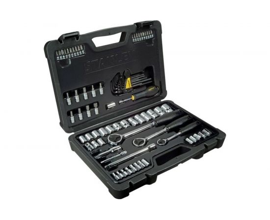 Набор торцевых головок Stanley 1/4"", 3/8"", 1/2"", 80 пр. STHT0-73930 