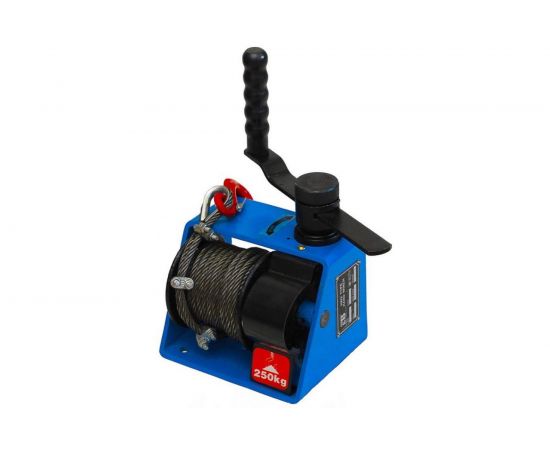 Ручная лебедка с червячным редуктором без каната EURO-LIFT VS-500 00005140 (500 кг) 