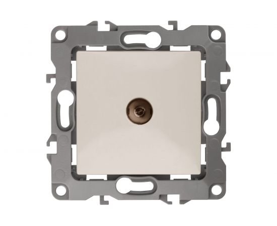 Одиночная TV розетка ЭРА 12-3101-02 IP20, слоновая кость Б0014706 