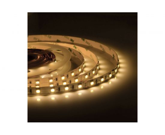 Светодиодная лента Apeyron 24В, 14,4Вт/м, smd5050, 60д/м, IP20, 800Лм/м, подложка 10мм, 5м, дневной белый 00-339 
