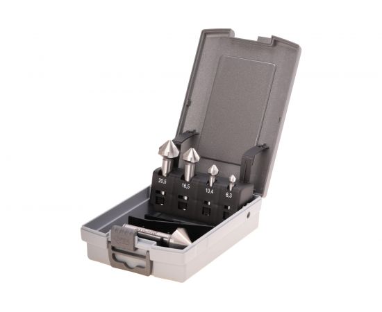 Набор зенковок (5 шт; 6.3-25 мм; HSSE-Co 5; 90 градусов) Ruko 102154ERO 