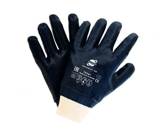 Трикотажные перчатки с нитриловым 3-х слойным полным покрытием ARCTICUS р. 11 4420-113 