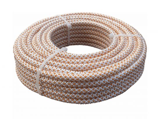 Капроновый фал truEnergy 8 мм, белый, шайба 20 м 12220 