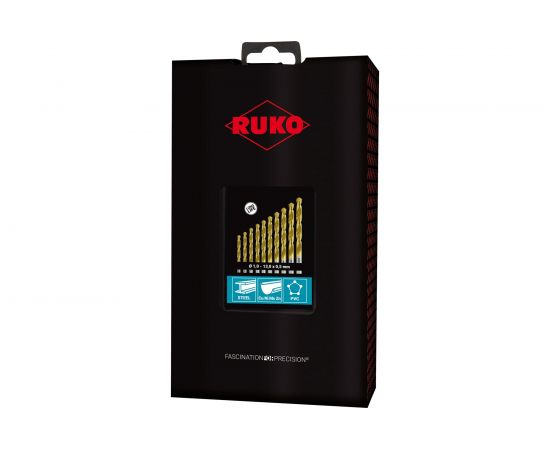 Ruko Набор сверл по металлу 1-13 мм HSS-TiN 25шт 250215TRO – изображение 2