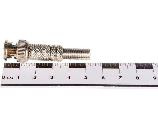 Разъем BNC ЭРА Simple RSBNC02 штекер, под винт, с пружиной, металл Б0048313 – изображение 2