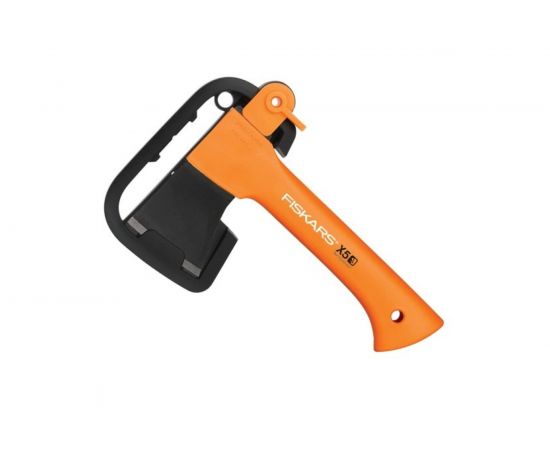 Набор Fiskars: универсальный топор Х5 + пила + универсальный нож 1057912 – изображение 2