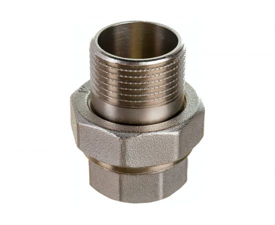 Соединитель СТМ с накидной гайкой, прямой, 1", гайка-штуцер CRAS0001 – изображение 2