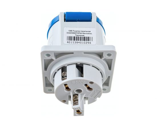 Встраиваемая розетка Mennekes 32А 220V 1P+N+E IP44 1395 – изображение 2
