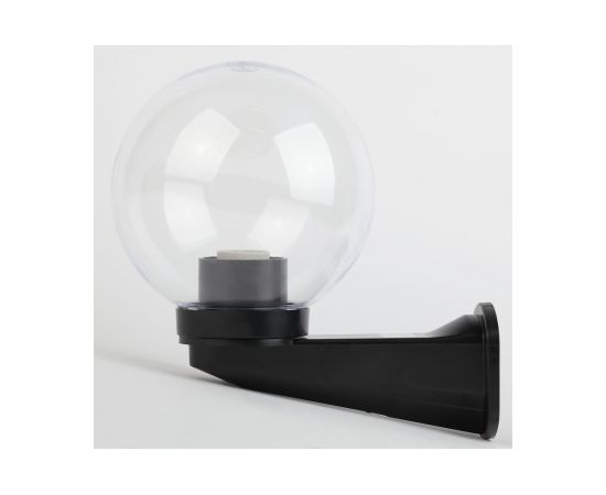 Садово-парковый светильник ЭРА НБУ 01-60-252 шар, прозрачный, призма, с настенным крепежом Б0048079 – изображение 3