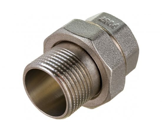 Соединитель СТМ с накидной гайкой, прямой, 1", гайка-штуцер CRAS0001 – изображение 3