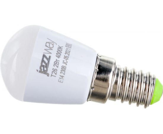 Лампа Jazzway PLED-T26 2w E14 FROST REFR для картин и холодильников 4000K, 150Lm 1007674 – изображение 3