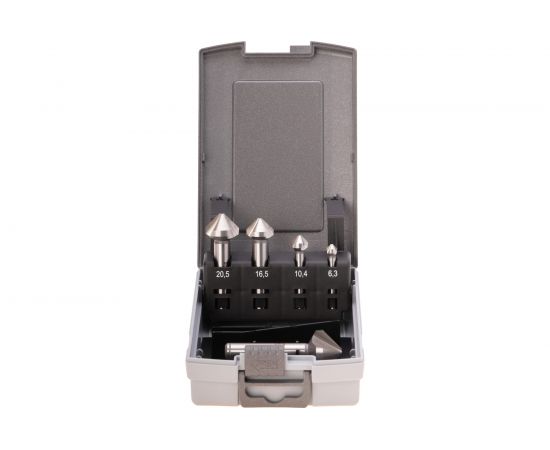 Набор зенковок (5 шт; 6.3-25 мм; HSSE-Co 5; 90 градусов) Ruko 102154ERO – изображение 3