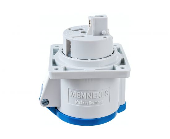 Встраиваемая розетка Mennekes 32А 220V 1P+N+E IP44 1395 – изображение 3