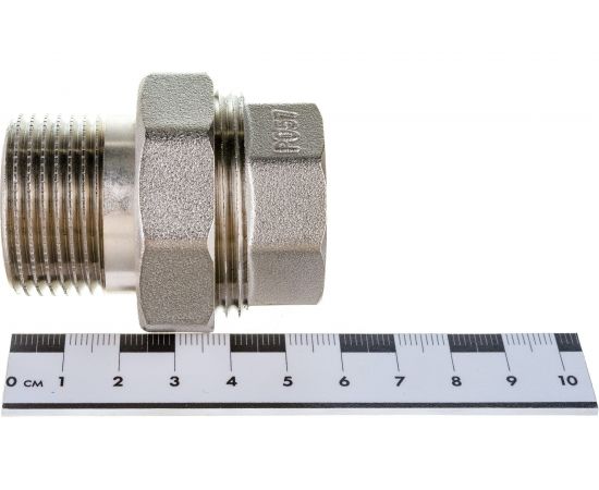 Соединитель СТМ с накидной гайкой, прямой, 1", гайка-штуцер CRAS0001 – изображение 4
