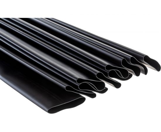 Термоусадочная клеевая трубка КВТ, ТТК-3:1-50/17 черная 59702 – изображение 4