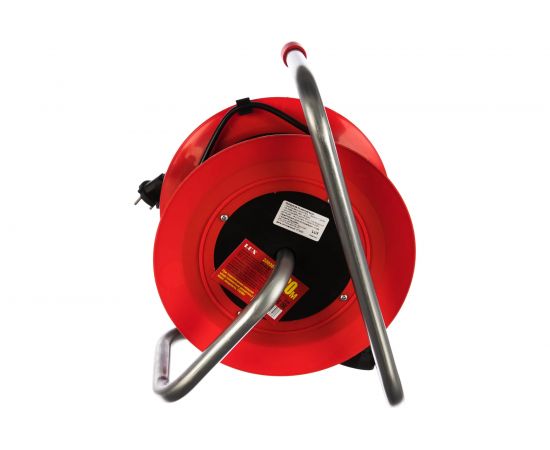 Силовой удлинитель на катушке LUX К1-0-30 4606400604808, 30м, выносная розетка – изображение 4