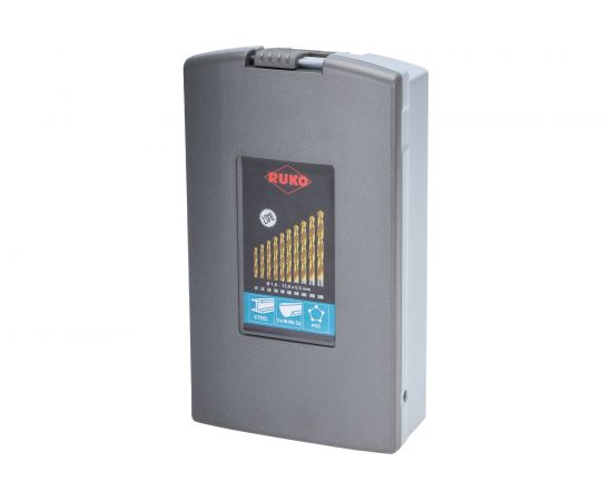 Ruko Набор сверл по металлу 1-13 мм HSS-TiN 25шт 250215TRO – изображение 6