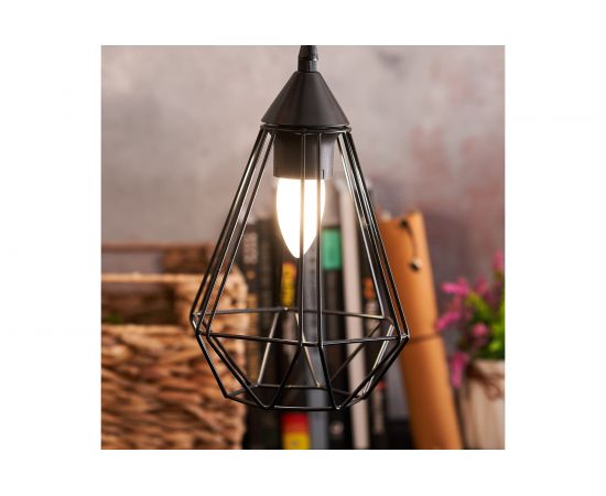 Филаментная лампа REXANT Свеча CN35 9.5 Вт 4000K E27 матовая колба 604-098 – изображение 6