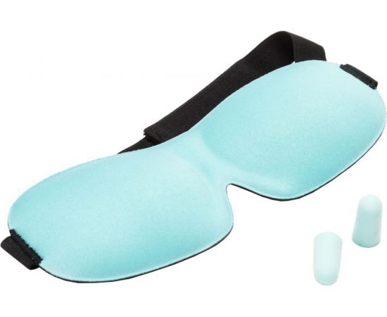 Маска и беруши для сна BRADEX 3D Сладкие сны, бирюзовая, KZ 0460 