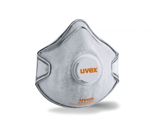 Фильтрующая полумаска Uvex Силв-Эйр 2220, Ffp2, с клапаном и угольным фильтром 8732220 