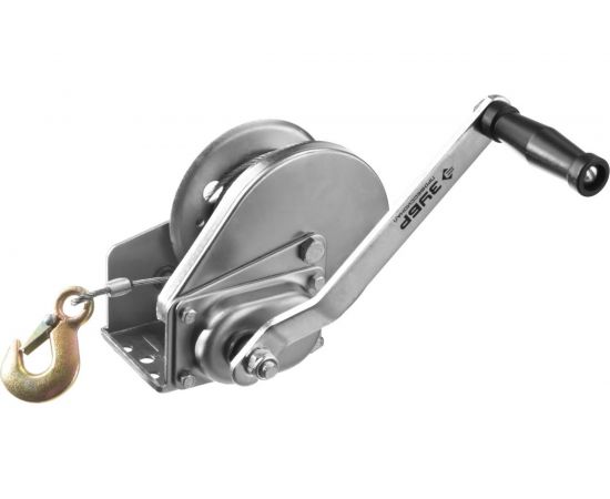 Ручная барабанная лебедка Зубр ПРОФЕССИОНАЛ 0,5т 8м 43117-0.5 