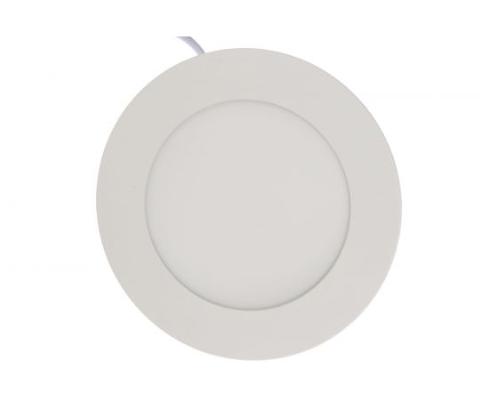 Встраиваемый ультратонкий светильник Gauss круглый IP20 6W,120х22, O105, 6500K 460лм 939111306 
