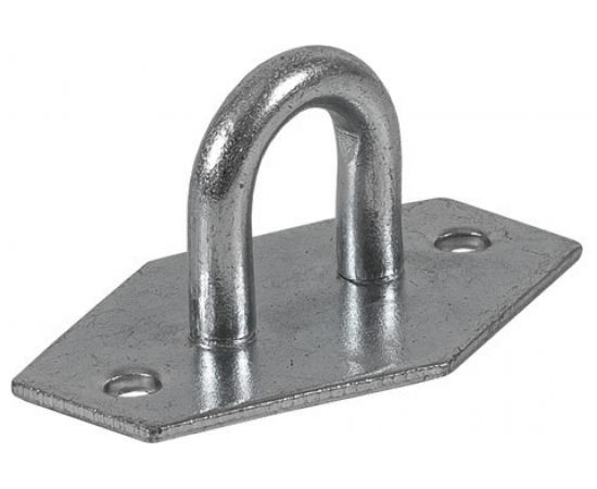 Ушко для щеколды VORMANN 40х28х1,25 мм, оцинкованное 00076 040 Z 