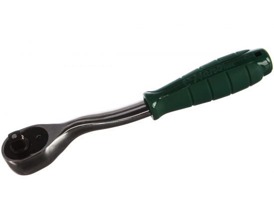 Трещотка с быстрым сбросом Hans 3/8" с изогнутой рукояткой 72 зуба 3162GQ 