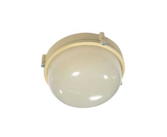 Светильник ЭЛЕТЕХ Терма 1301 Круг малый НББ 03-60-013 IP65 матовый /корпус бежевый ГИ 1005501014 