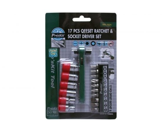 Ключ-отвертка с 17 насадками ProsKit 1PK-202A 00155551 – изображение 2