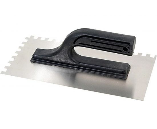 Зубчатая кельма Master Color 6x6 нержавеющая сталь пластиковая ручка 270x130 мм 30-2042 – изображение 2