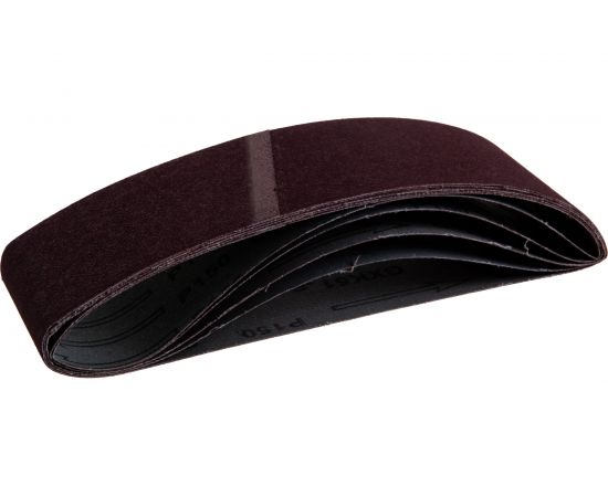 Ремень шлифовальный водостойкий 5 шт. (75х533 мм; Р150) FIT IT 39697 – изображение 2