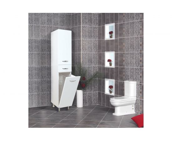 Пенал Onika МОДЕРН с корзиной левый 40.17 404009 – изображение 2