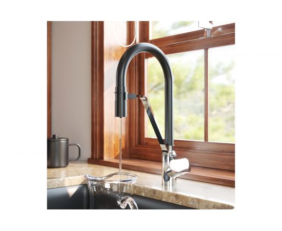 Смеситель для кухни AM.PM Like с каналом для питьевой воды и гибким изливом, хром F8007802 – изображение 2