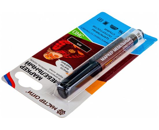 Мебельный спиртовой маркер Мастер Сити (блистер; дуб) 2051303 – изображение 3