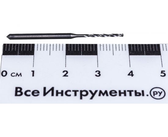 Сверло по металлу (1.1 мм; хвостовик 2 мм; ВК6-М) Sekira 4020 – изображение 3