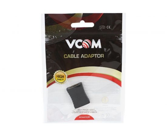 Переходник VCOM HDMI /F/ - HDMI /F/ прямой CA313 – изображение 3