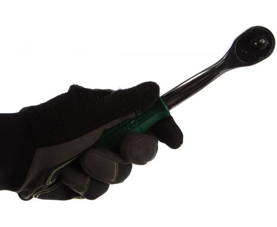 Трещотка с быстрым сбросом Hans 3/8" с изогнутой рукояткой 72 зуба 3162GQ – изображение 4