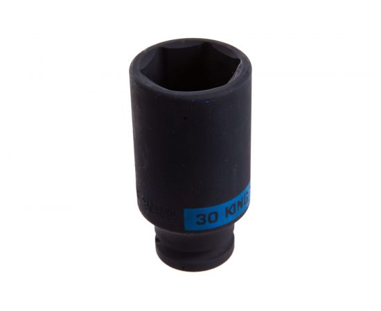 Набор ударных глубоких торцевых головок 1/2"", шестигранные, 10-36 мм, ложемент, 19 шт. KING TONY 9-4419MPV – изображение 4