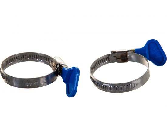 Хомут-бабочка ЕВРОПАРТНЕР 30-45, нержав. сталь, 2 шт. G1 0818 – изображение 4