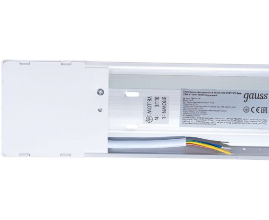 Светильник LED 18W 4000K 596*75*25мм IP20 Gauss 144124218 – изображение 5