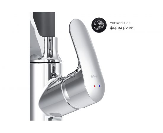 Смеситель для кухни AM.PM Like с каналом для питьевой воды и гибким изливом, хром F8007802 – изображение 6