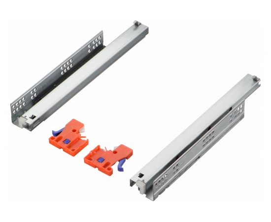 Направляющая скрытого монтажа Lemax prof полное выдвижение, с регул. планкой, 350 мм NS-FK-P03-350 