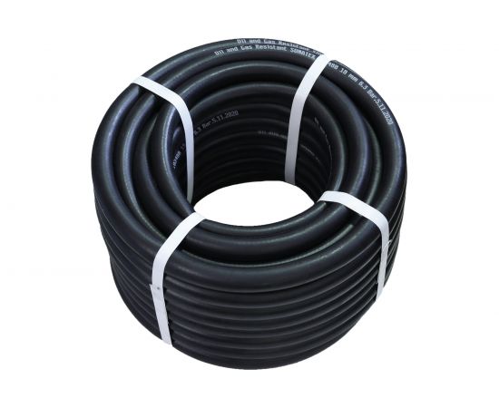 Шланг гладкий маслобензостойкий (18х26 мм; 0.63 МПа; 25 м) Sonatex 102488 