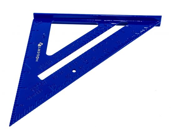Разметочный угольник HOEGERT TECHNIK алюминиевый, 180 мм HT4M215 