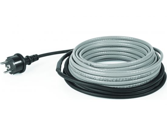 Греющий саморегулирующийся кабель на трубу Rexant Extra Line 25MSR-PB 3M 3м/75Вт 51-0638 