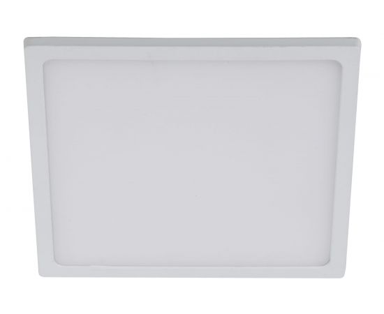 Светодиодный квадратный светильник ЭРА LED 6-18-4K NEW 18W 4000K d170 Б0028274 
