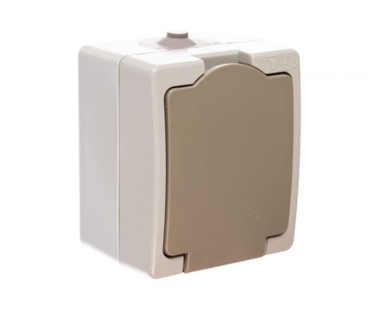 Розетка открытой установки 2П+З IP54 16А TDM Вуокса SQ1803-0007 