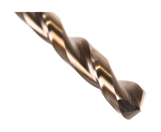 Сверло по металлу Cobalt 5% HSS-Co DIN 338 (10 шт; 10x87х133 мм) D.BOR 4191000X3D – изображение 2